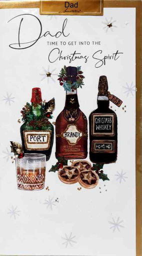 Picture of DAD CHRISTMAS SPIRIT CARD